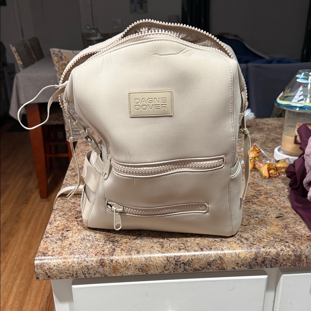 Dagne Dover Cream Backpack - Compact Everyday Carry